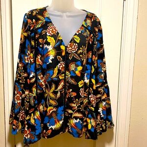 🌺Pretty, INC International Concepts, Colorful, XX-Large Top